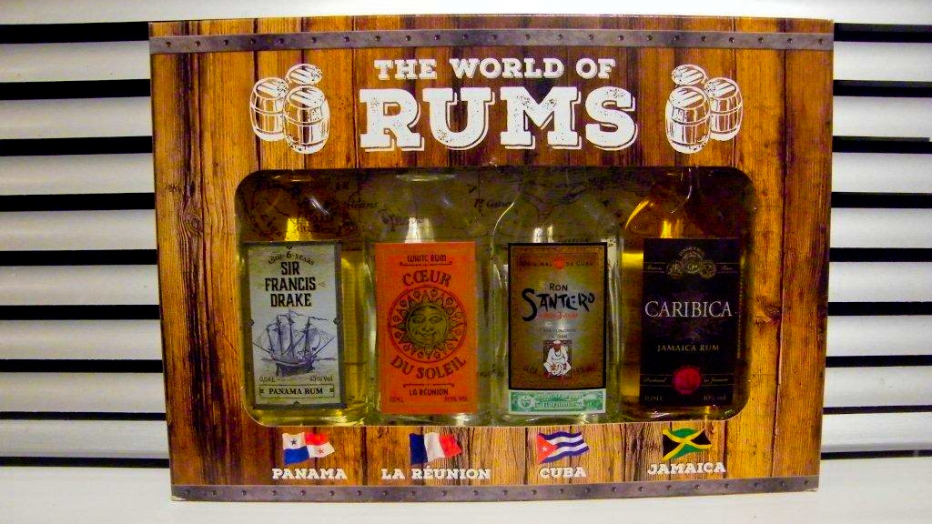 The World x WestmeathWhiskeyWorld Of | Miniature Pack Rums, 40ml 4