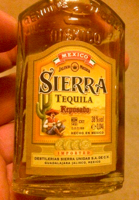 Sierra, Reposado, | WestmeathWhiskeyWorld Tequila 38%