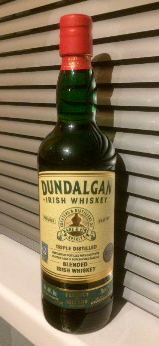 Whiskey, Dundalgan 40% Blend, WestmeathWhiskeyWorld | Irish