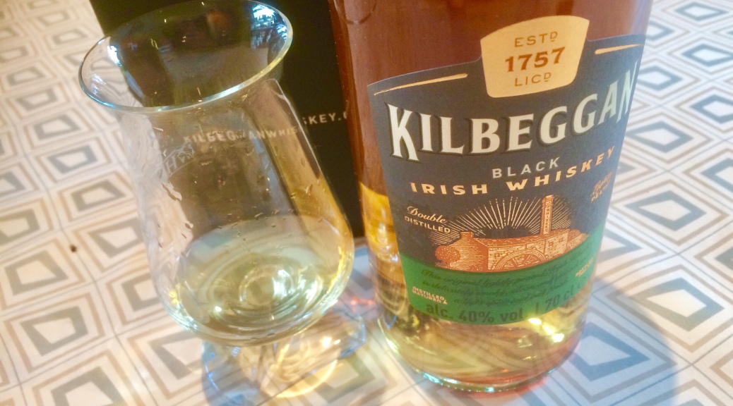 Kilbeggan Black, Lightly Peated Irish Whiskey, 40%, Blend |  WestmeathWhiskeyWorld